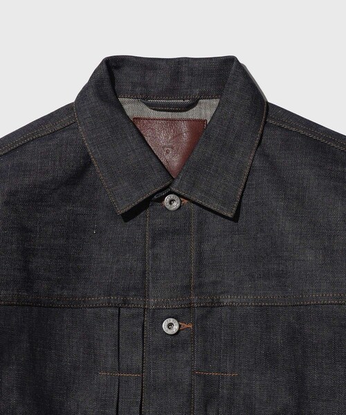 ADAM ET ROPE'(アダムエロペ)の「【SUGARHILL/シュガーヒル】MODERN DENIM JACKET(デニムジャケット・メンズ・ネイビー・2/3)」の4枚目の写真