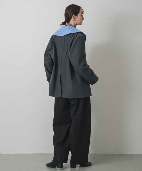 SENSE OF PLACE by URBAN RESEARCH（センスオブプレイスバイアーバンリサーチ）の「ワンポイントシシュウスウェットパンツ（スウェットパンツ・レディース・GRAY/BLACK・S/M）」の17枚目の写真