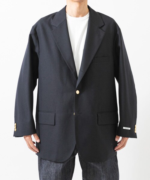 URBAN RESEARCH(アーバンリサーチ)の「『別注』COUTURE D’ADAME×URBAN RESEARCH BIG JACKET SINGLE(テーラードジャケット・メンズ・NAVY・40/42)」の8枚目の写真