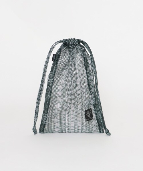 URBAN RESEARCH(アーバンリサーチ)の「South2 West8 String Bag(その他雑貨・メンズ・Native S&T/Camo・One)」の4枚目の写真