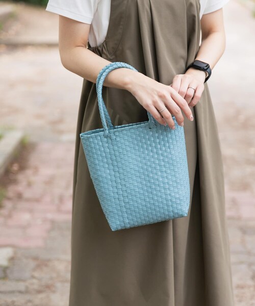 URBAN RESEARCH DOORS（アーバンリサーチドアーズ）の「メルカドバッグ（トートバッグ・レディース・PINK/GREEN/BLUE・one）」の2枚目の写真