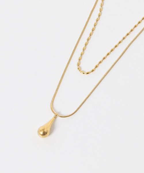 URBAN RESEARCH Sonny Label（アーバンリサーチサニーレーベル）の「ステンレス二連ドロップネックレス（ネックレス・レディース・シルバー/ゴールド・One）」の10枚目の写真