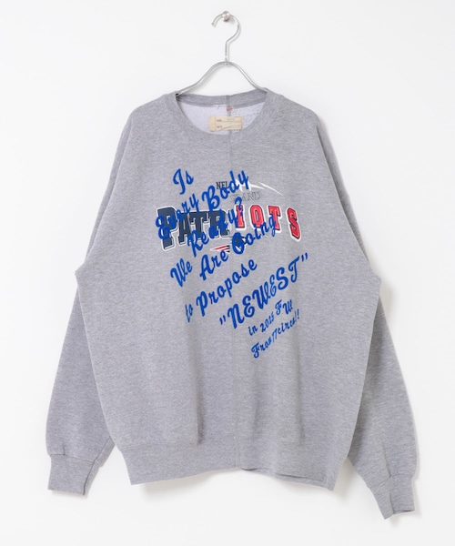 THE GOODLAND MARKET（ザグッドランドマーケット）の「77circa　make original frocky print reversible top（スウェット・レディース・gray1/gray2/gray3/gray4/gray5/gray6/navy1/navy2/navy3/navy4/navy5/navy6・one）」の11枚目の写真