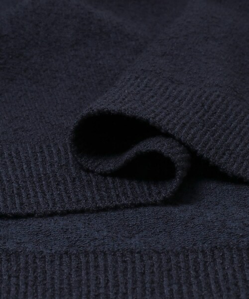 URBAN RESEARCH DOORS（アーバンリサーチドアーズ）の「ミニブークレ ニットポロ（ニット/セーター・メンズ・BROWN/NAVY/YELLOW・M/L）」の11枚目の写真