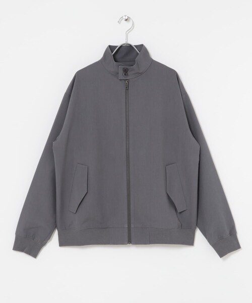 ITEMS URBANRESEARCH（アイテムズ アーバンリサーチ）の「TRストレッチ ハリントンジャケット（ブルゾン・メンズ・BLK/GRY/BEG・M/L）」の21枚目の写真