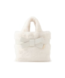 VIS | 【2WAY】ファーリボントートバッグ(トートバッグ)