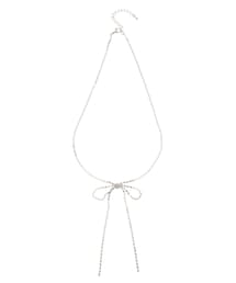 RESEXXY | シャイニーリボンネックレス(ネックレス)