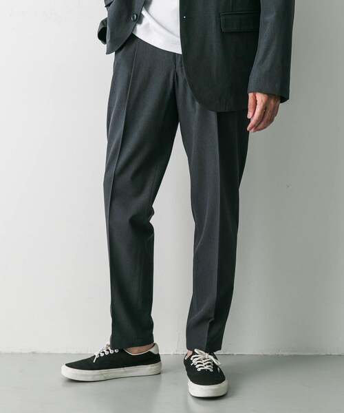 URBAN RESEARCH DOORS（アーバンリサーチドアーズ）の「『イージーケア/速乾』LIFE STYLE TAILOR　ウォッシャブルアクティブパンツ（スラックス・メンズ・GRAY/NAVY/KHAKI・S/M/L/XL）」の6枚目の写真