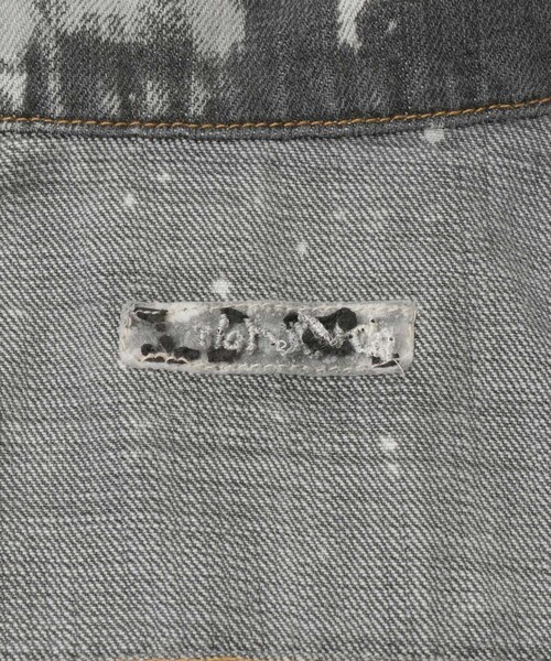 URBAN RESEARCH（アーバンリサーチ）の「Willow Pants　P-012（デニムジャケット・メンズ・BLK-BLEACH・0/1）」の9枚目の写真