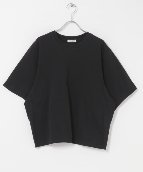 URBAN RESEARCH DOORS(アーバンリサーチドアーズ)の「FORK&SPOON ソリッドスリーブTシャツ(Tシャツ/カットソー・レディース・BLACK/TOPGRAY/BROWN/LIGHTBLUE・1)」の5枚目の写真