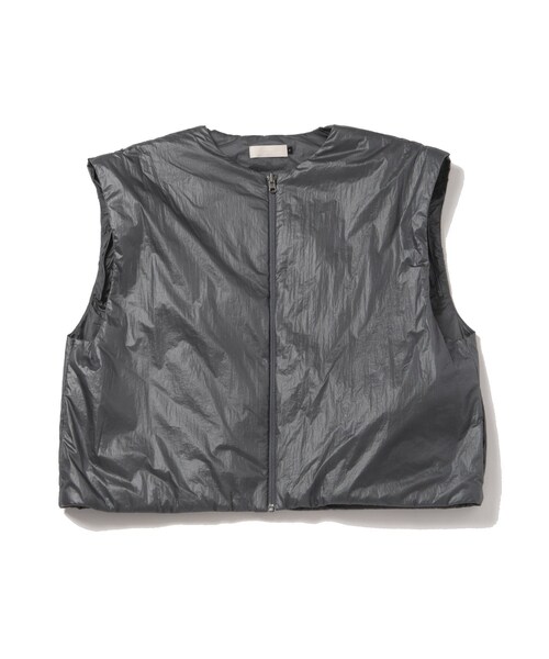 ADAM ET ROPE'（アダムエロペ）の「【AMOMENTO/アモーメント】MENS DETACHABLE SLEEVE JUMPER（その他アウター・メンズ・ライトグレー/ネイビー・L/M）」の15枚目の写真