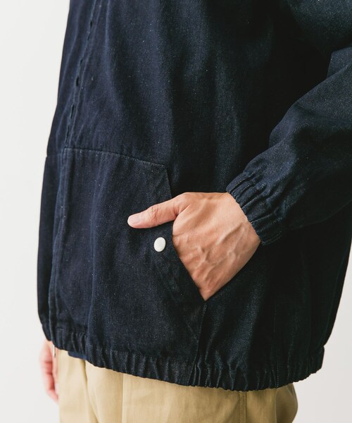 URBAN RESEARCH DOORS(アーバンリサーチドアーズ)の「Denim Zip Blouson(デニムジャケット・メンズ・INDIGO/ONE WASH・M/L/XL)」の22枚目の写真