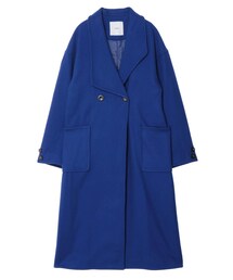 UN3D. | ASYMME COLLAR WOOL CT(その他アウター)