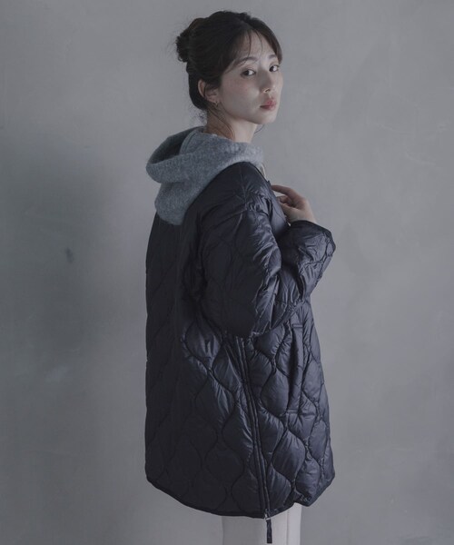 URBAN RESEARCH Sonny Label（アーバンリサーチサニーレーベル）の「『別注』TAION×Sonny Label　ミリタリーダウンジャケット（その他アウター・レディース・ブラック/ブラウン/カーキ・Free）」の8枚目の写真