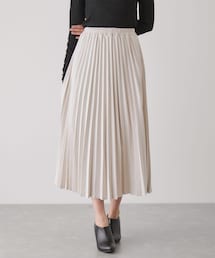 Jayro（ジャイロ）の「スエードアコーディオンプリーツスカート（スカート・レディース）」