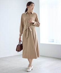 ROPE' PICNIC | リボンシャツワンピース(シャツワンピース)