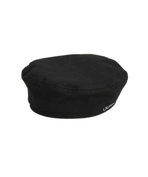CALNAMUR（カルナムール）の「BLACK BERET/ブラックベレー（ハンチング/ベレー帽・レディース・ブラック・F）」の2枚目の写真