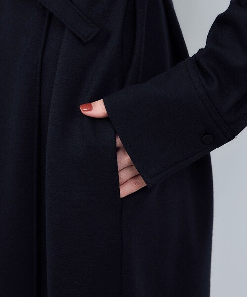 ROPE'（ロペ）の「ウールジャージーワンピース/イージーケア（ワンピース・レディース・ネイビー・F）」の21枚目の写真