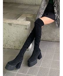 EMODA | タンクバルキーロングブーツ(ブーツ)