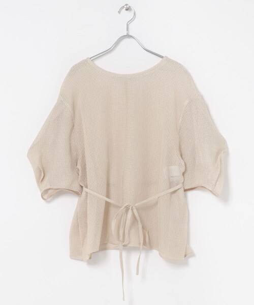 URBAN RESEARCH ROSSO（アーバンリサーチロッソ）の「CHIGNON　シアーチェックボリュームスリーブプルオーバー（シャツ/ブラウス・レディース・IVORY/BLACK/BLUE・Free）」の5枚目の写真