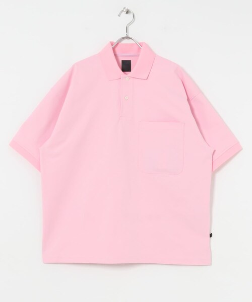 URBAN RESEARCH（アーバンリサーチ）の「DAIWA PIER39　Ws TECH POLO SHIRTS SHORT-SLEEVE（ポロシャツ・レディース・LT.PINK/BLACK/YELLOW/WHITE/WH×NY BD・FREE）」の20枚目の写真