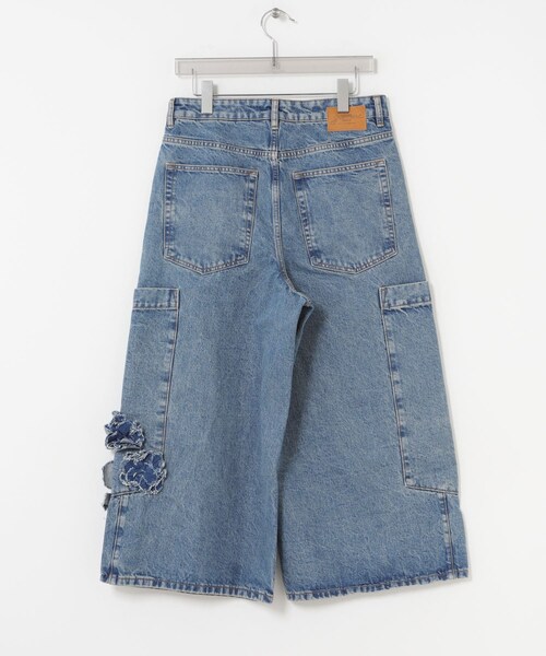 URBAN RESEARCH（アーバンリサーチ）の「GANNI　FLOWER CROPPED JEANS（デニムパンツ・レディース・M BL STONE・26/27/28/29）」の7枚目の写真