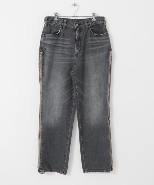 URBAN RESEARCH Sonny Label（アーバンリサーチサニーレーベル）の「Wrangler　WREMAKE SIDE ZIP FLARE（デニムパンツ・メンズ・BK REMAKE/BL REMAKE・S/M）」の12枚目の写真