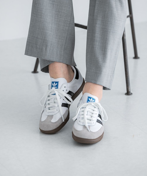 URBAN RESEARCH（アーバンリサーチ）の「adidas　SAMBA OG（スニーカー・レディース・フットウェアホワイト・23.5/24/24.5/25）」の5枚目の写真