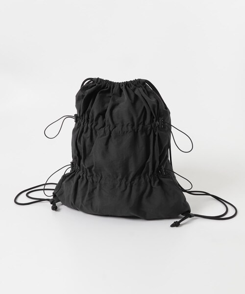SMELLY（スメリー）の「ドロストギャザーナップサック（バックパック/リュック・レディース・L.BLU/BLK・-）」の9枚目の写真