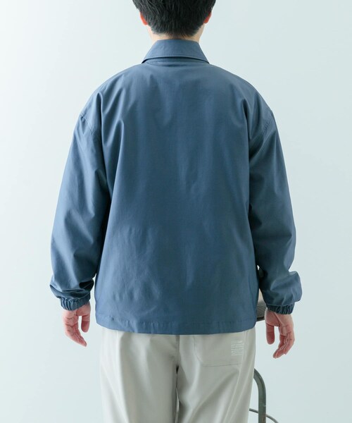 ITEMS URBANRESEARCH(アイテムズ アーバンリサーチ)の「ナイロンシャンブレー ハリントンジャケット(テーラードジャケット・メンズ・BEG/P.BEG/BLU・M/L)」の20枚目の写真