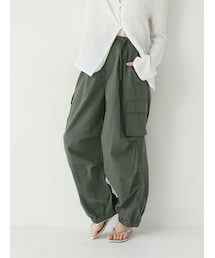 Ungrid | ジップデザインミリタリーパンツ(カーゴパンツ)