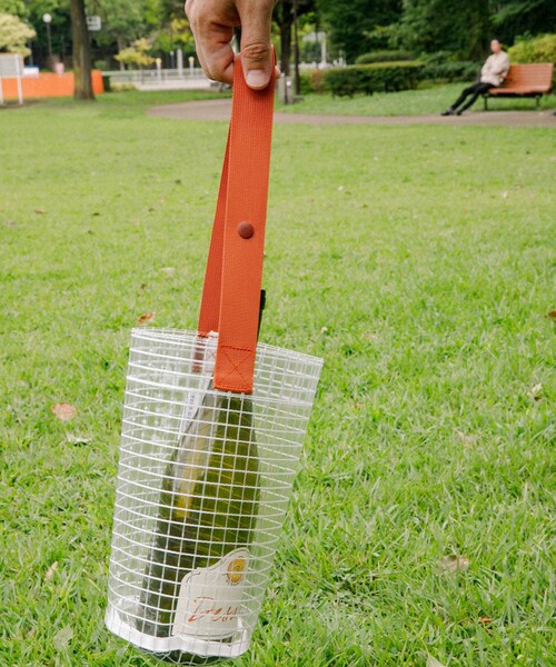 EKAL(エカル)の「TINY GARDEN PRODUCTS プレイフル ワインバッグ(ハンドバッグ・レディース・GREIGE/ORANGE・one)」の11枚目の写真