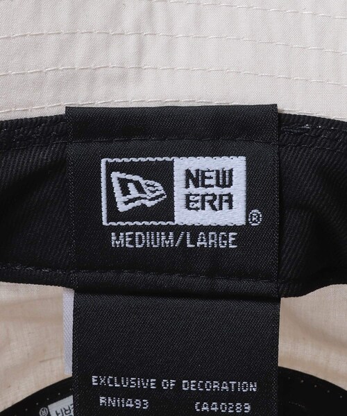 URBAN RESEARCH Sonny Label（アーバンリサーチサニーレーベル）の「New Era　BUCKET01 TYPEWRITER（ハット・メンズ・BEIGE・One）」の7枚目の写真