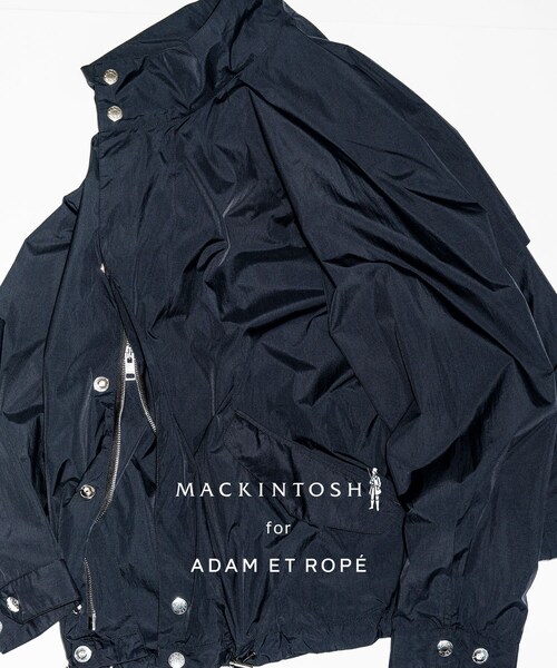 ADAM ET ROPE'（アダムエロペ）の「《別注》【MACKINTOSH/マッキントッシュ】STORNOWAY EX（ブルゾン・メンズ・ブラック/ネイビー・36/38/40）」の12枚目の写真