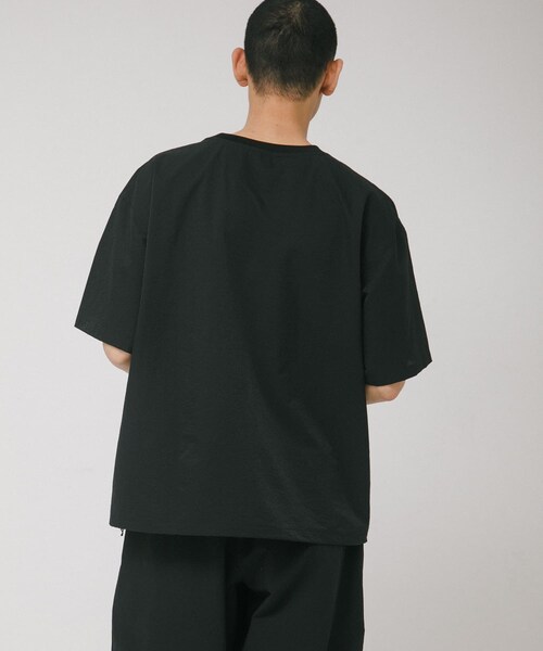 EKAL（エカル）の「DOT AIR SHORT-SLEEVE PULLOVER（Tシャツ/カットソー・メンズ・ネイビー/ブラック/チャコール/ブラウン・M/L）」の12枚目の写真