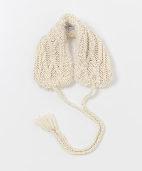 SMELLY（スメリー）の「ケーブルコンビイヤーマフ（イヤーマフ・レディース・IVO/BEG・-）」の11枚目の写真