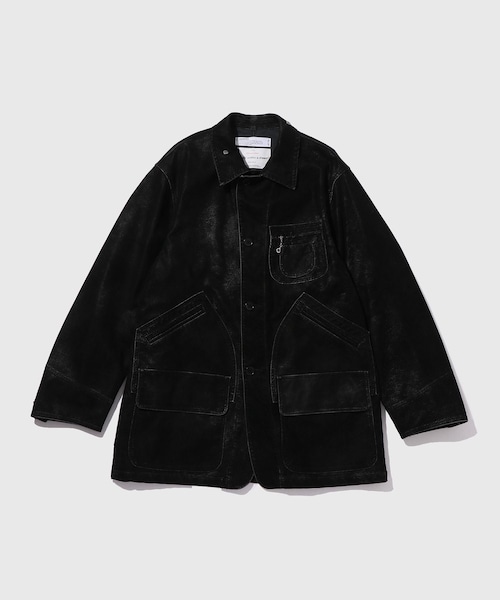 DAIRIKU/ダイリク】Artificial Leather Hunting Jacket