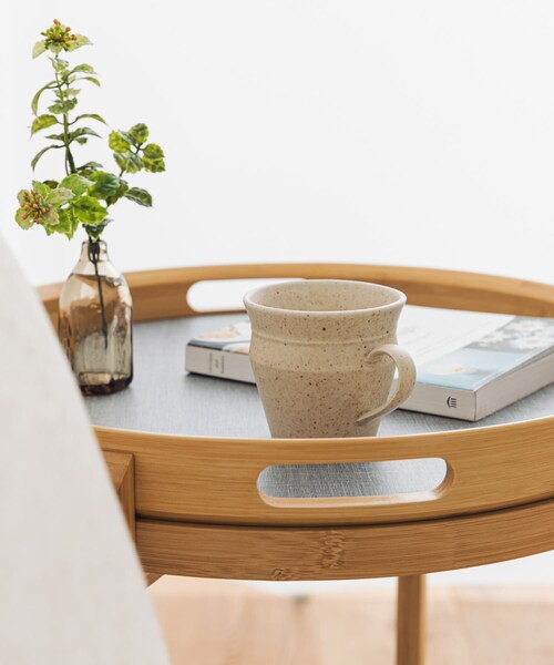 URBAN RESEARCH DOORS（アーバンリサーチドアーズ）の「石松信彦　oats mug（食器・メンズ・lt brown/natural・-）」の2枚目の写真