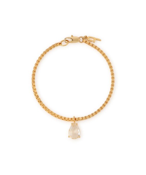 ADAM ET ROPE'（アダムエロペ）の「LES BIJOUX ガラスビーズブレスレット（ブレスレット・レディース・ゴールド/シルバー・F）」の6枚目の写真