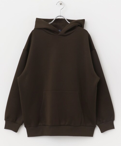 ITEMS URBANRESEARCH（アイテムズ アーバンリサーチ）の「ストレッチダンボール プルオーバーパーカー（パーカー・メンズ・BRN/BEG/BLK/YEL・M/L）」の19枚目の写真