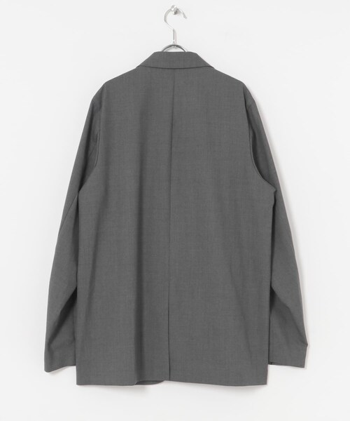 URBAN RESEARCH(アーバンリサーチ)の「ATON WOOL TROPICAL TAILORED JACKET(テーラードジャケット・メンズ・303 T.GRAY/005 BLK・4/6)」の16枚目の写真