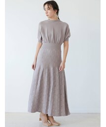 LAGUNAMOON | ミックスカラーパターンニットワンピース(ワンピース)