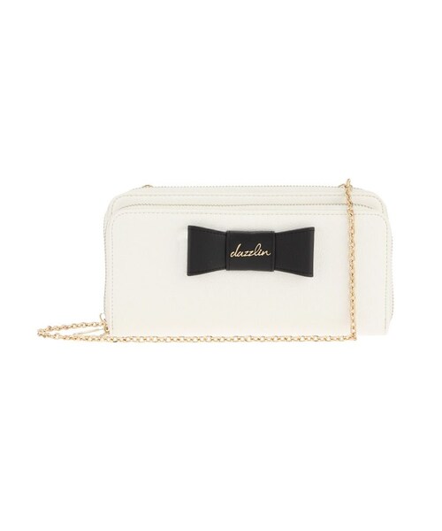 【dazzlin】リボンポシェット２WAY財布