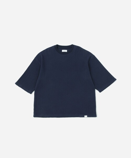 Saturdays NYC（サタデーズ ニューヨークシティ ）の「Waffle 1/2 Sleeve Tee（Tシャツ/カットソー・レディース・ライトグレー/ダークグリーン/ネイビー・L/M/S/XL）」の22枚目の写真