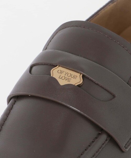 URBAN RESEARCH(アーバンリサーチ)の「MIMAI CALF LEATHER LOAFER(ローファー・レディース・BLACK/CHOCOLATE・36/37/38)」の13枚目の写真
