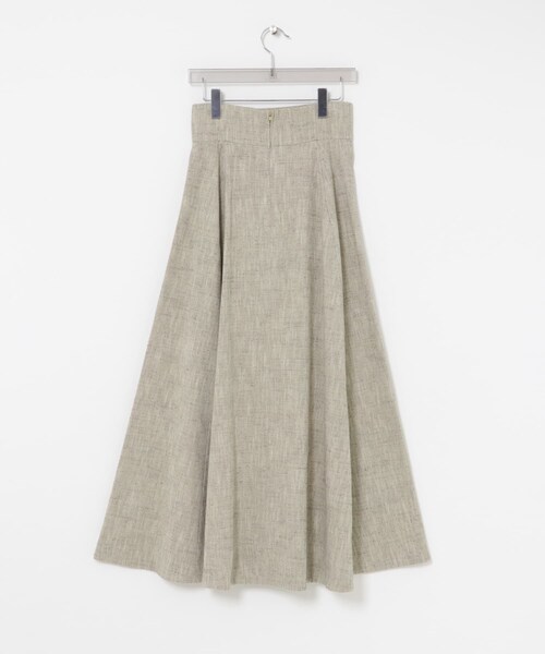 URBAN RESEARCH（アーバンリサーチ）の「new basic　SLAB NEP FLARE SKIRT（スカート・レディース・BEIGE/GRAY・36/38/40）」の5枚目の写真