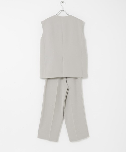 URBAN RESEARCH ROSSO（アーバンリサーチロッソ）の「ジレ+キャミソールセットアップ（ワンピース・レディース・L/GRAY・Free）」の15枚目の写真