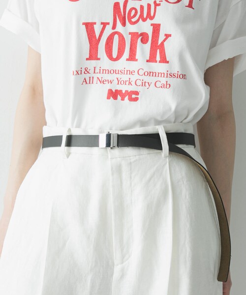 URBAN RESEARCH（アーバンリサーチ）の「LEFIJE　M5187C RVS ALASKA（ベルト・レディース・BLK OLV・80）」の2枚目の写真
