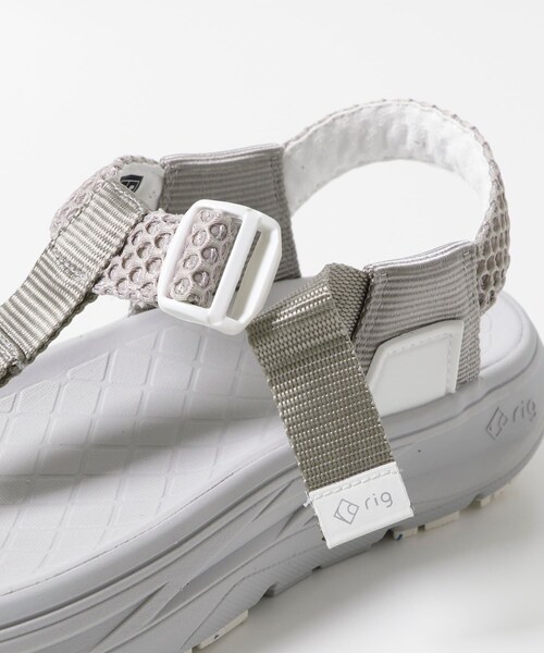 EKAL(エカル)の「rig footwear mguu(サンダル・レディース・GRAY/BLACK・23/24/25)」の11枚目の写真