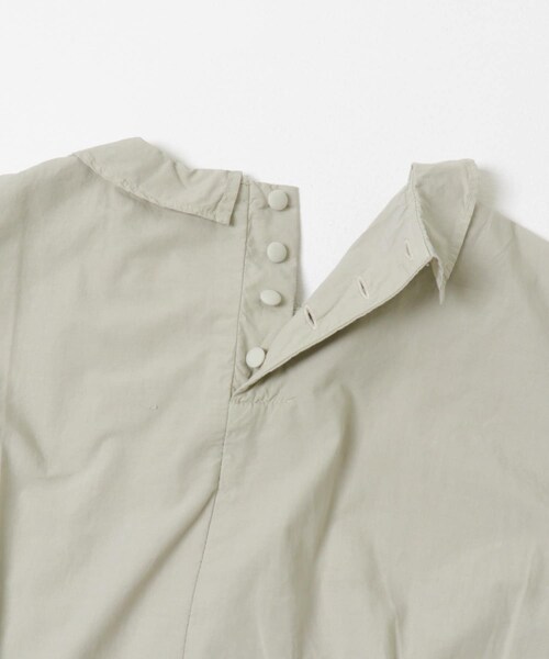 かぐれ（カグレ）の「COSMIC WONDER　シルクコットンブロードクラシックフリルシャツ（シャツ/ブラウス・レディース・Charcoal/Violet ash・1）」の22枚目の写真